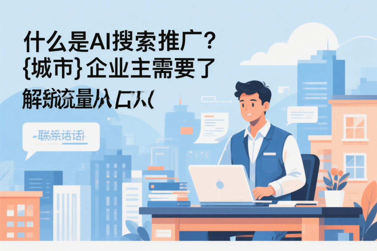 什么是AI搜索推广?乌鲁木齐企业主需要了解的新流量入口