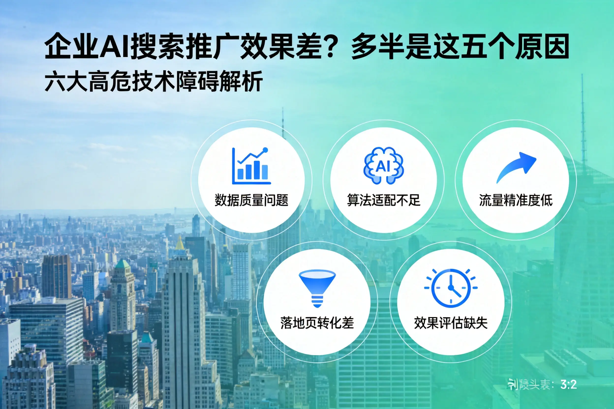 乌鲁木齐企业AI搜索推广效果差?多半是这五个原因
