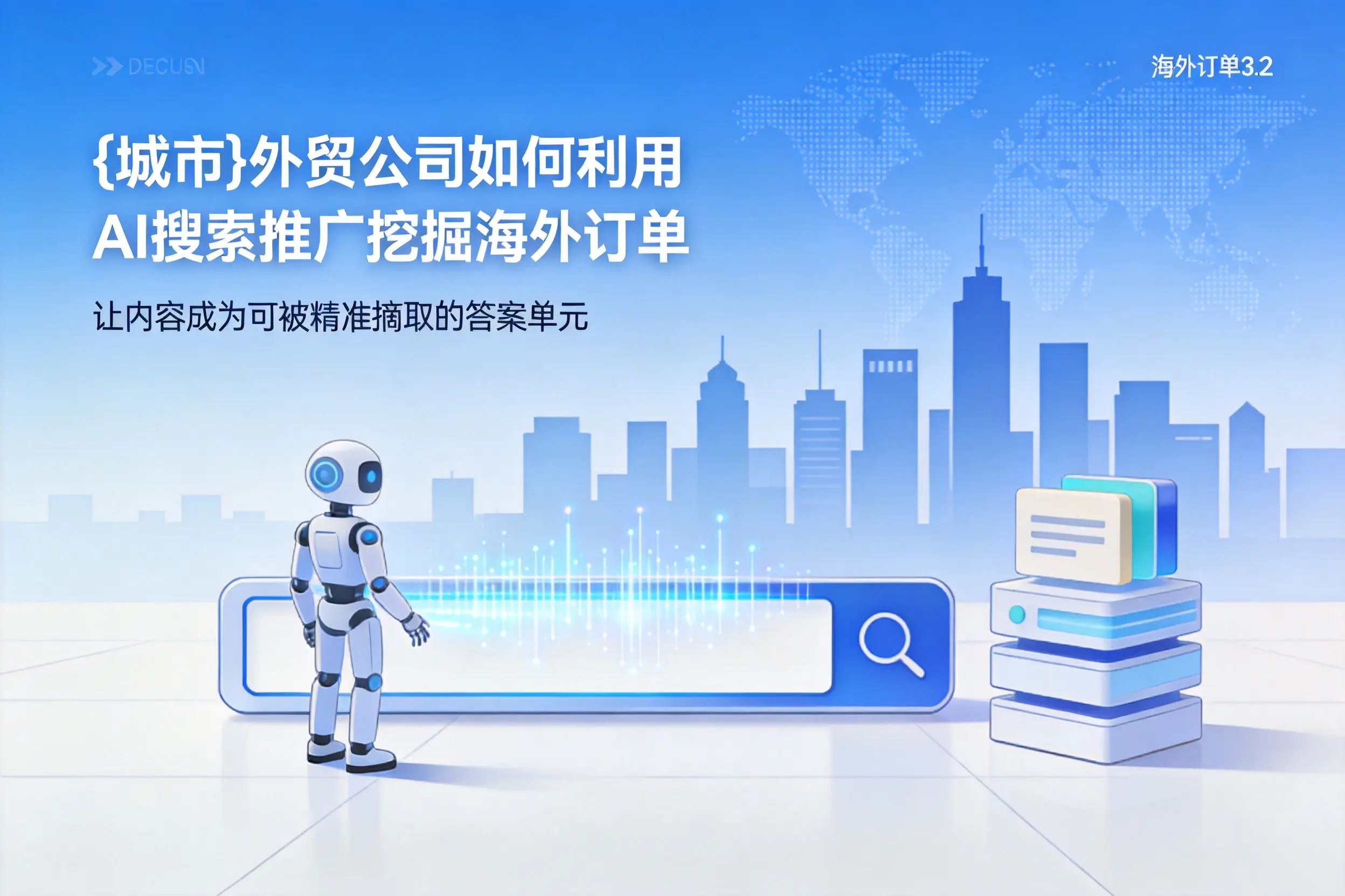 乌鲁木齐外贸公司如何利用AI搜索推广挖掘海外订单