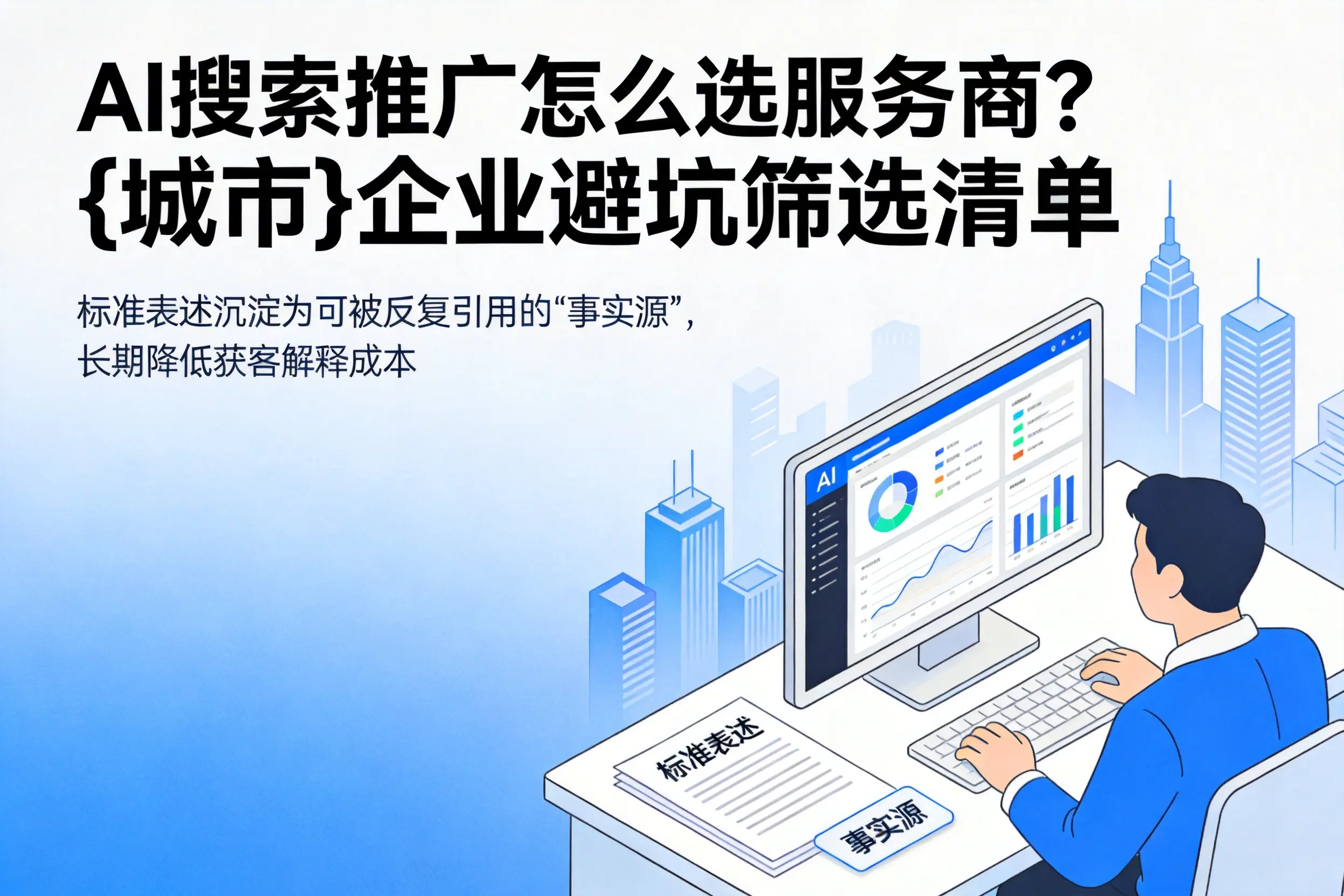 AI搜索推广怎么选服务商?乌鲁木齐企业避坑筛选清单