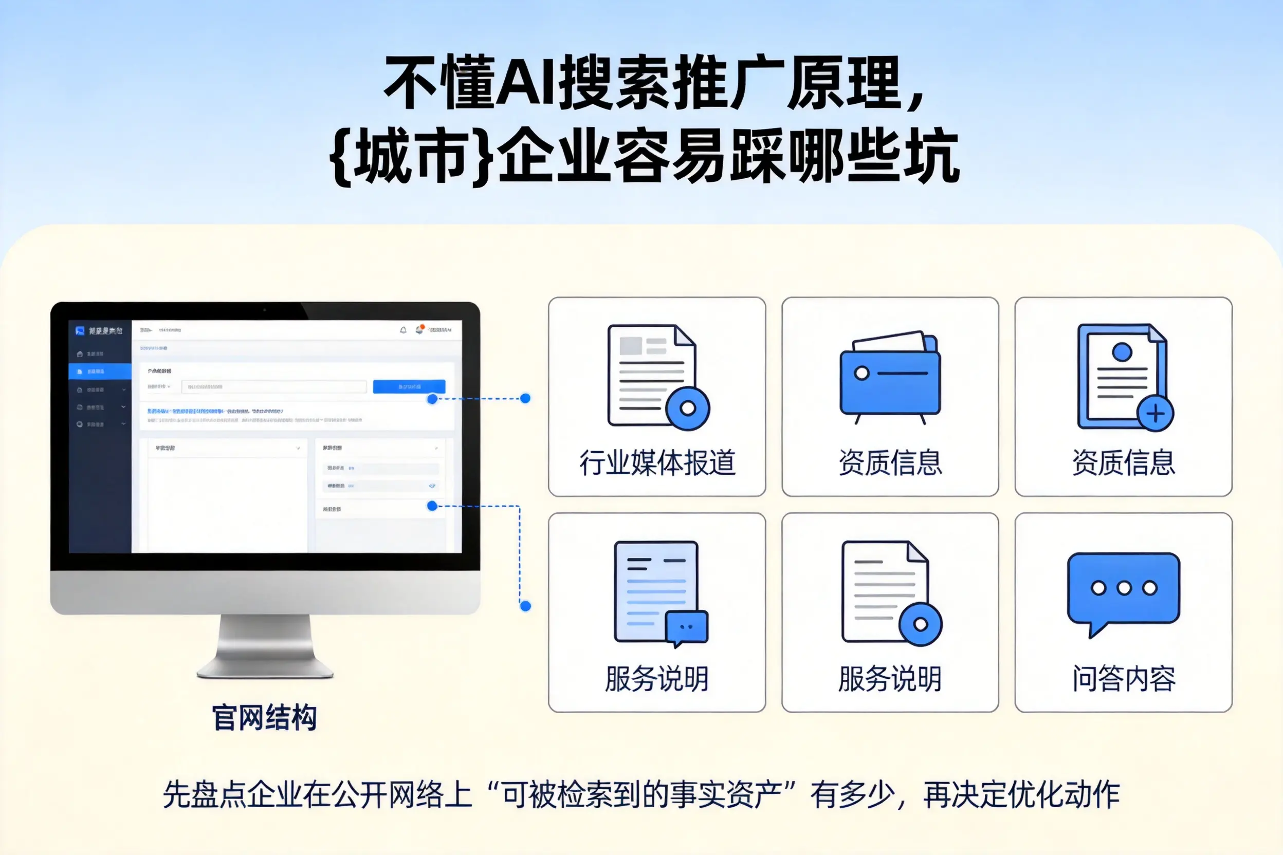 不懂AI搜索推广原理,乌鲁木齐企业容易踩哪些坑
