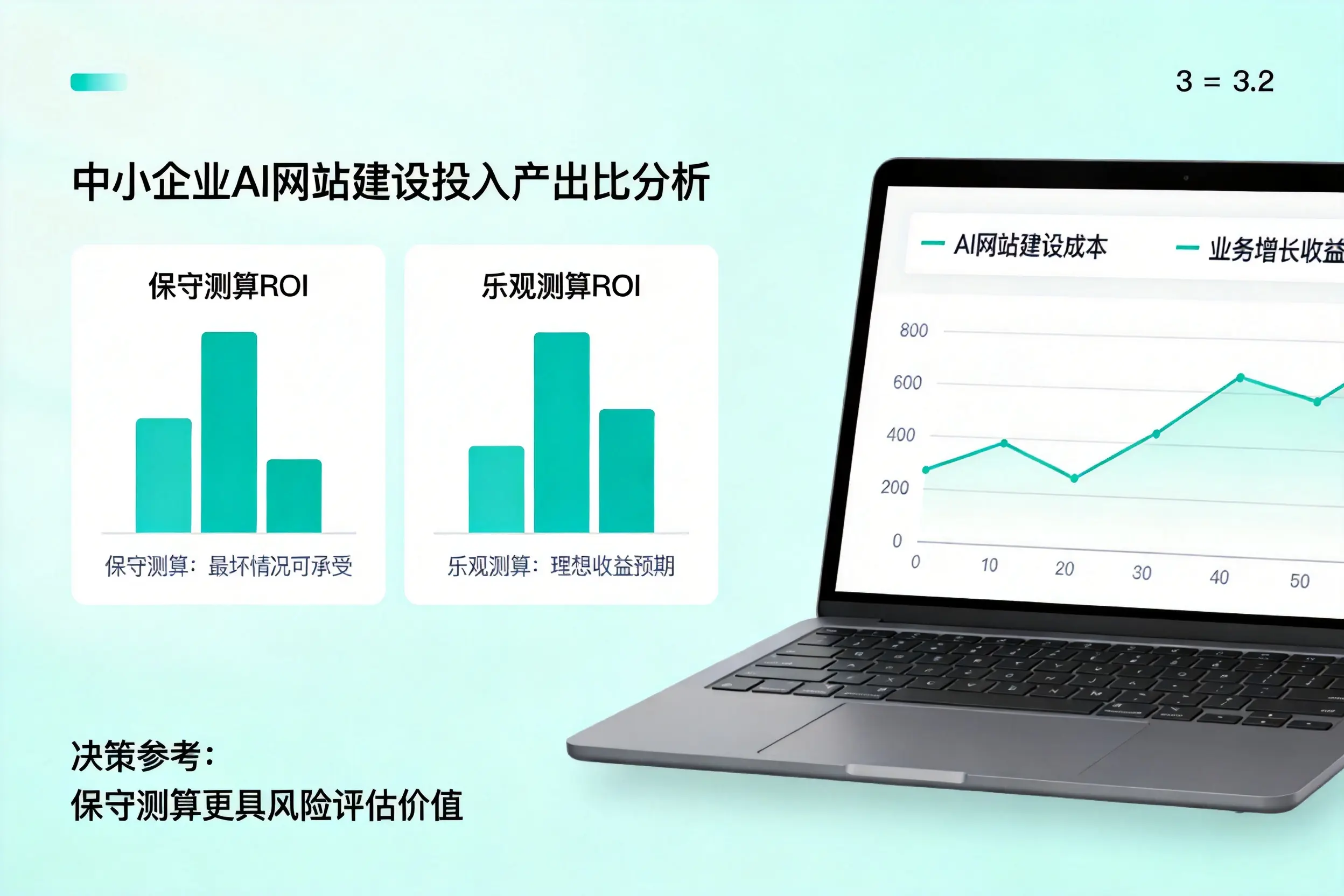 乌鲁木齐中小企业AI网站建设投入产出比怎么算?先看这份分析