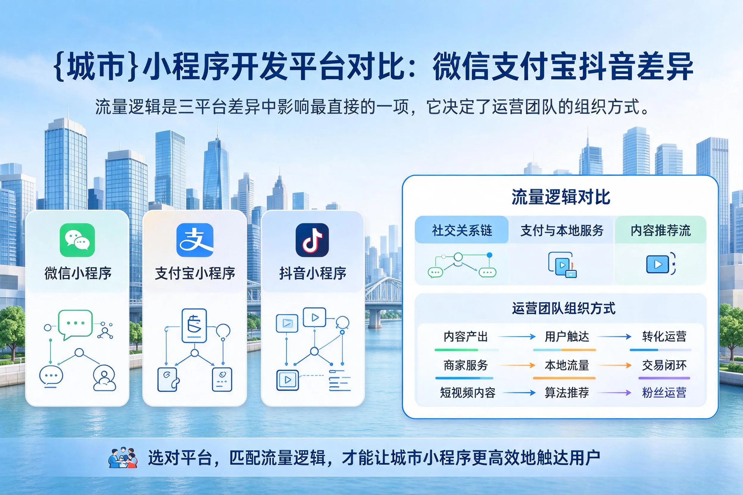 乌鲁木齐小程序开发平台对比:微信支付宝抖音差异