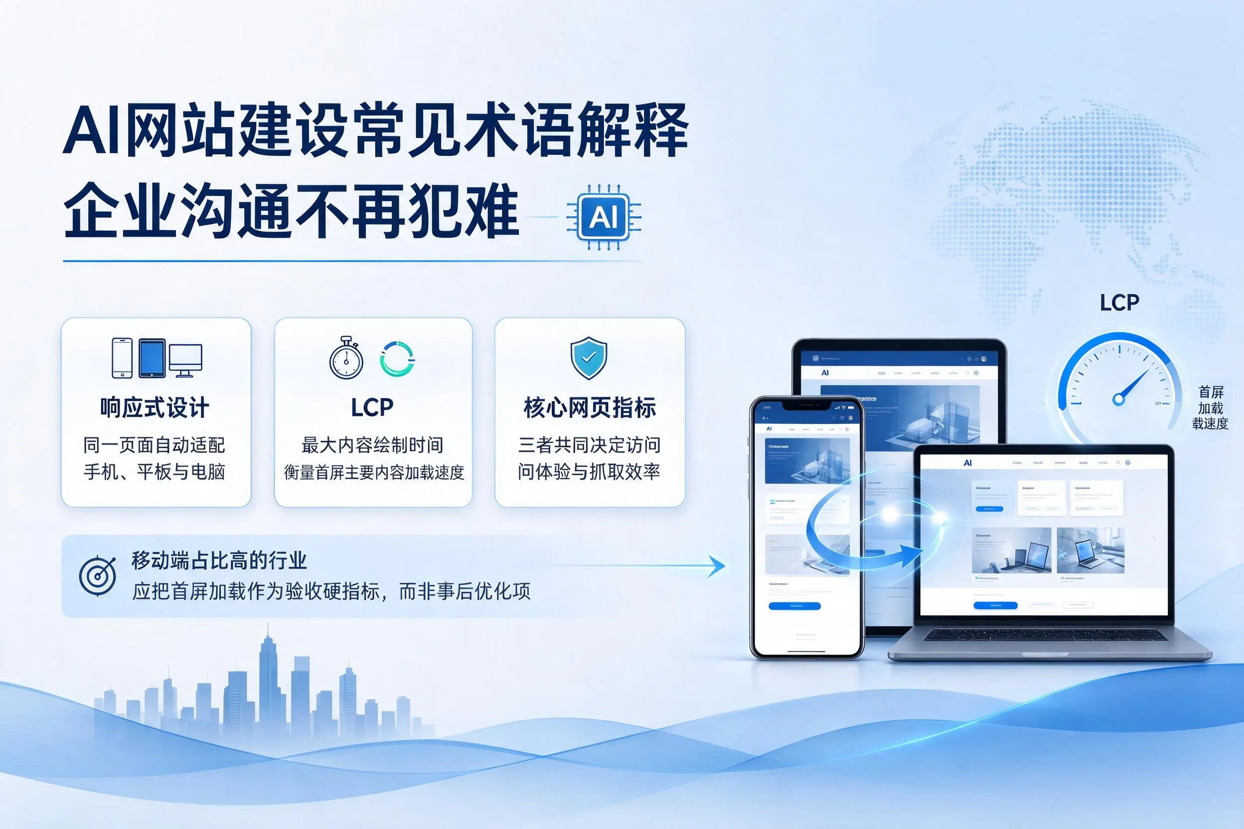 AI网站建设常见术语解释,乌鲁木齐企业沟通不再犯难