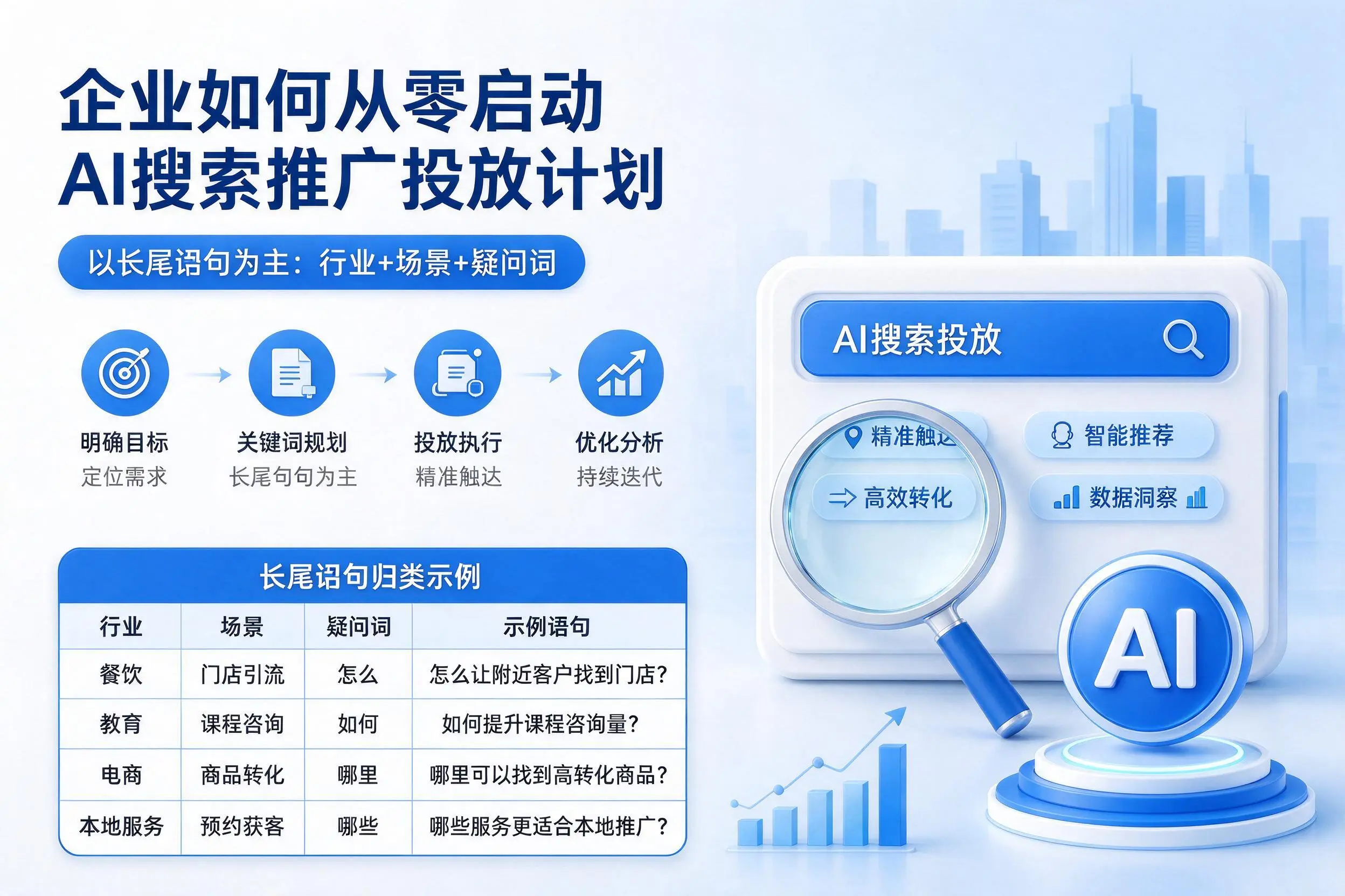 乌鲁木齐企业如何从零启动AI搜索推广投放计划